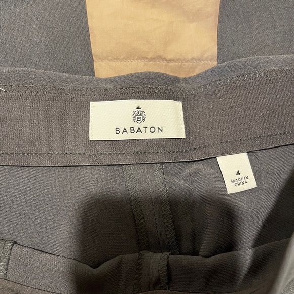 NWT Gray Babaton Cassatt Pants Size 4 - Picture 6 of 7